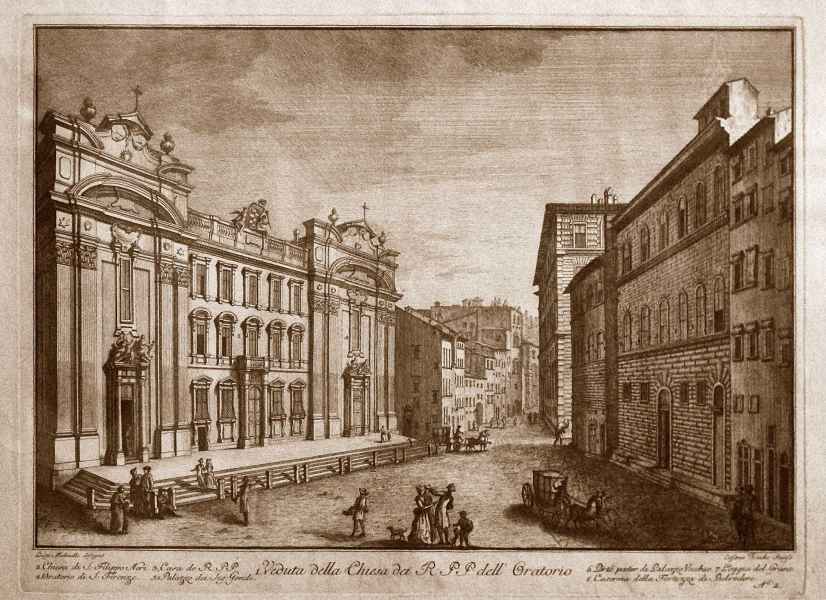 Veduta di piazza San Firenze