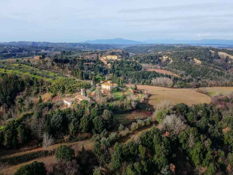 Panorama di Collegalli, Montaione
