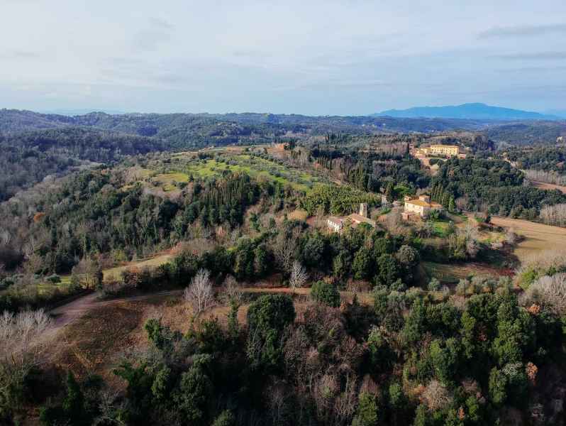 Panorama di Collegalli, Montaione