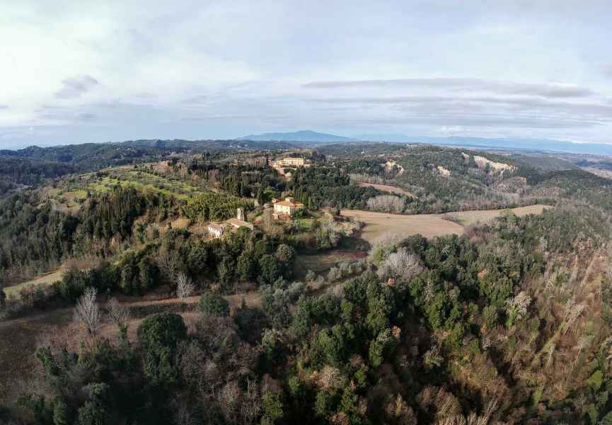 Panorama di Collegalli, Montaione