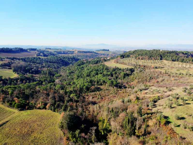 Vista da Botinaccio, Montespertoli