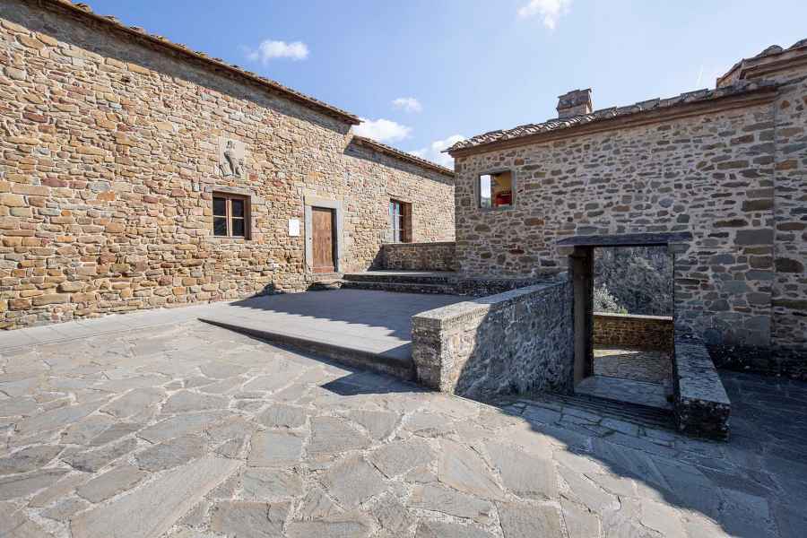 Esterno della Casa Natale di Leonardo ad Anchiano, Vinci