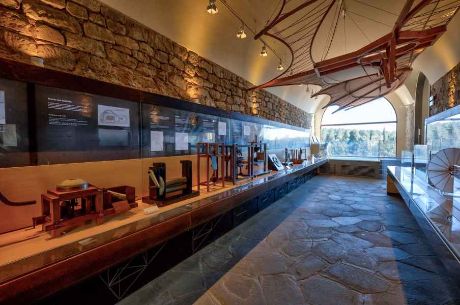 Interno del Museo Leonardiano, Vinci