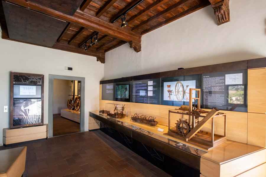 Interno del Museo Leonardiano, Vinci