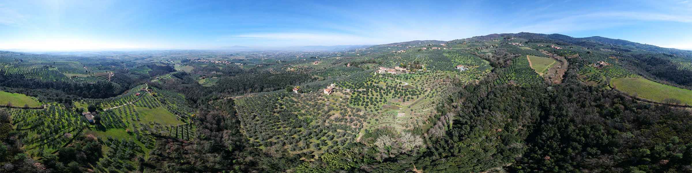 Panorama di San Lorenzo in Arniano, Vinci