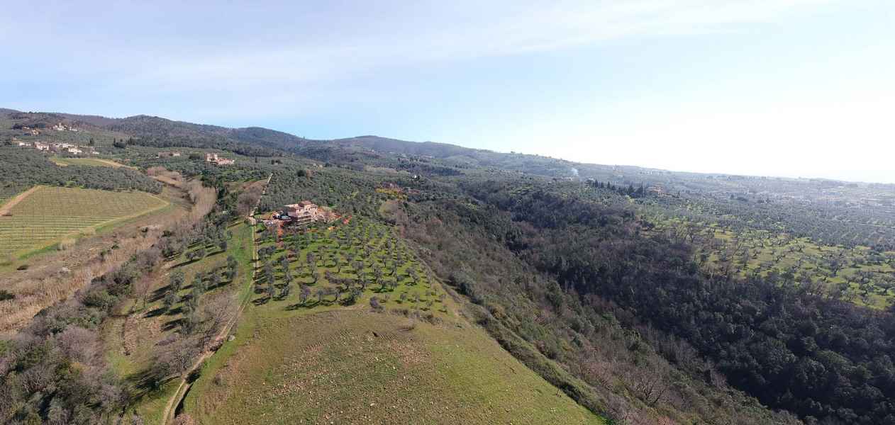 Panorama di San Lorenzo in Arniano, Vinci