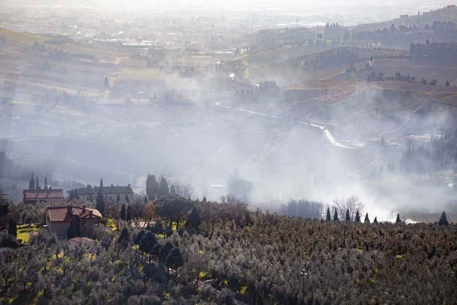 Panorama di Pietramarina, Carmignano