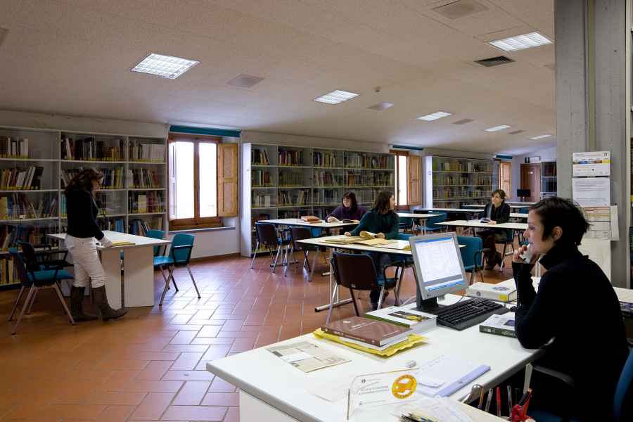 Interno della Biblioteca Leonardiana, Vinci