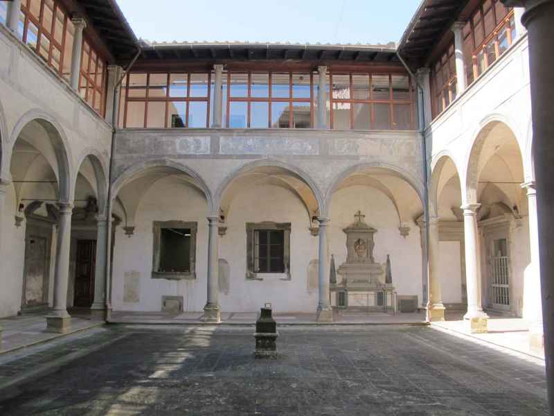 Santa Maria degli Angeli: chiostro dei morti