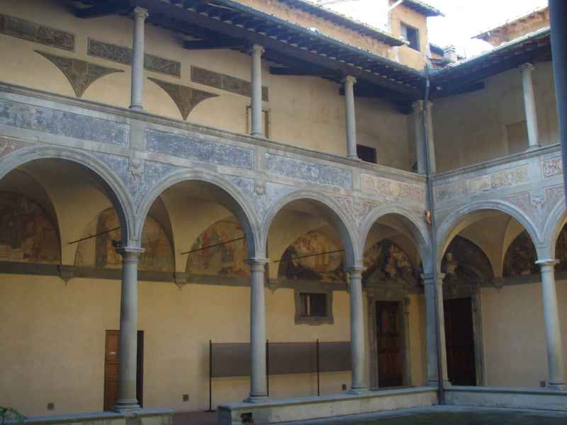 Santa Maria degli Angeli: chiostro della sacrestia