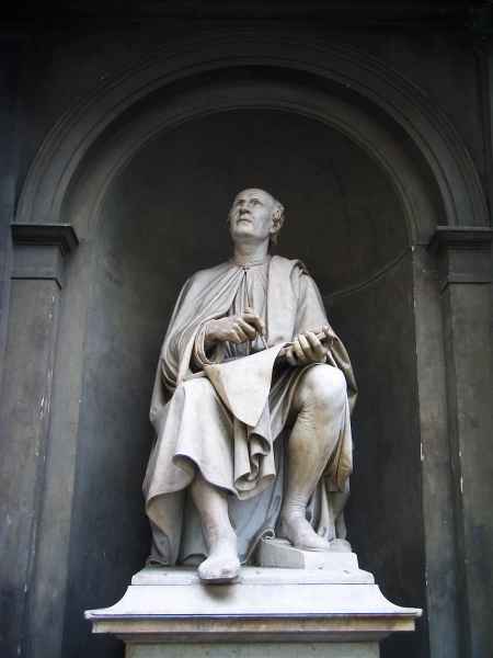 Statua di Filippo Brunelleschi, Piazza del Duomo, Firenze