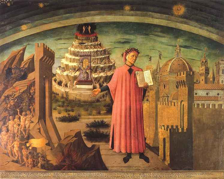 Domenico di Michelino, La Divina Commedia illumina Firenze, Santa Maria del Fiore, Firenze