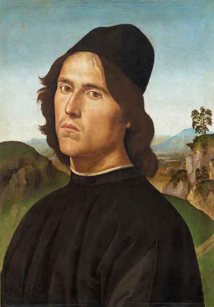 Perugino, Ritratto di Lorenzo di Credi