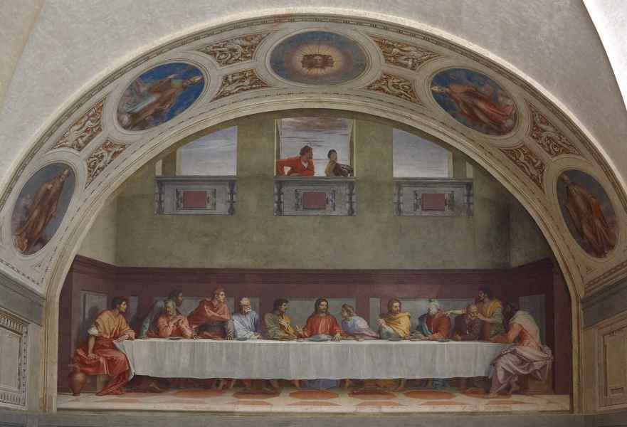 Cenacolo di Andrea del Sarto nella Chiesa di San Salvi, Firenze