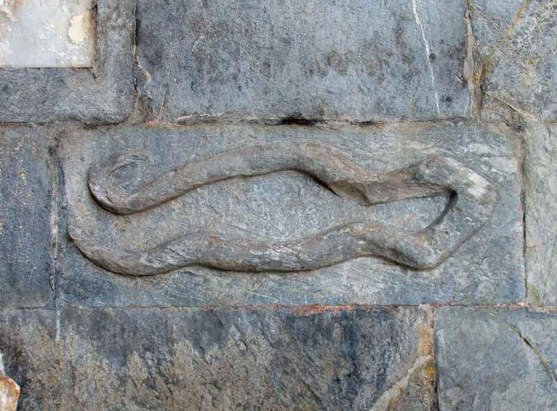 Particolare della Fontana della Marina o Fonte dei Canali, Piombino