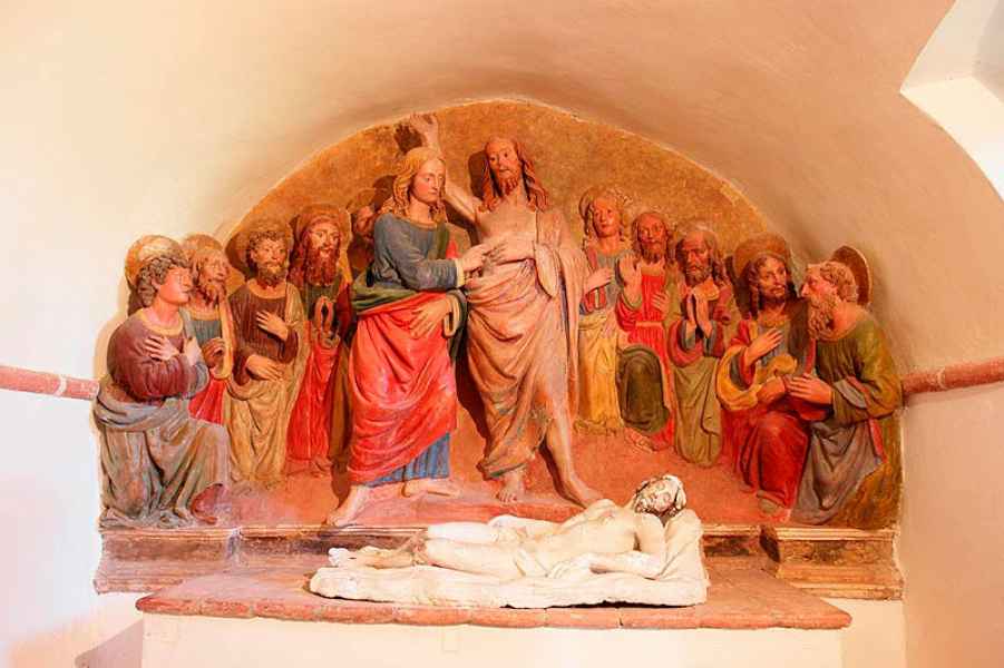 Il Monte Sion: Cappella di San Tommaso. San Vivaldo, Montaione