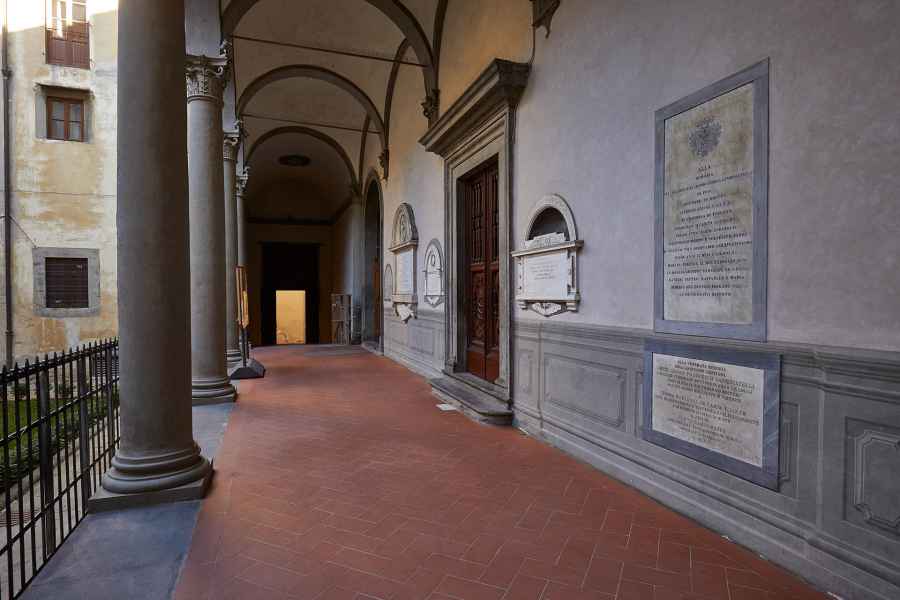 Chiostro della Badia Fiorentina, Firenze