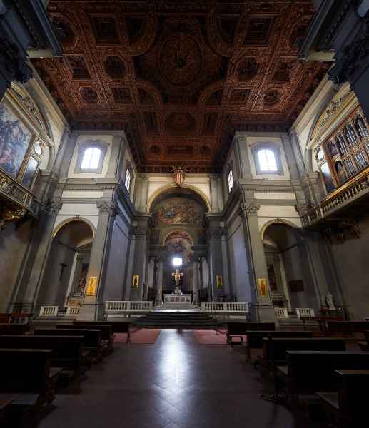 Interno della Badia Fiorentina, Firenze