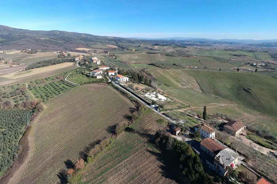 Panorama, Collegonzi, Vinci