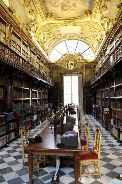 Sala lettura della Biblioteca Riccardiana, Firenze