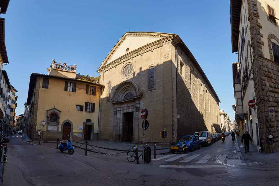 Esterno della Chiesa di San Felice in Piazza, Firenze