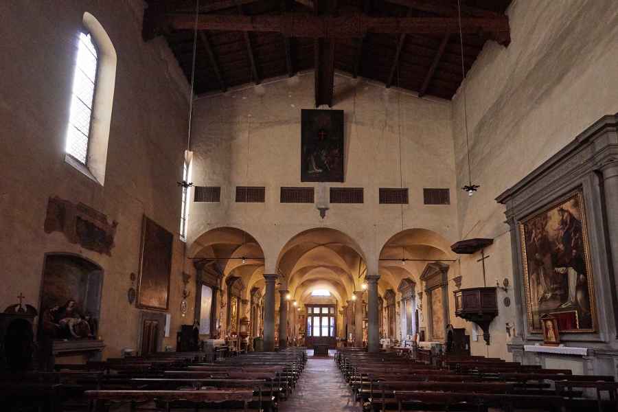 Interno della Chiesa di San Felice in Piazza, Firenze