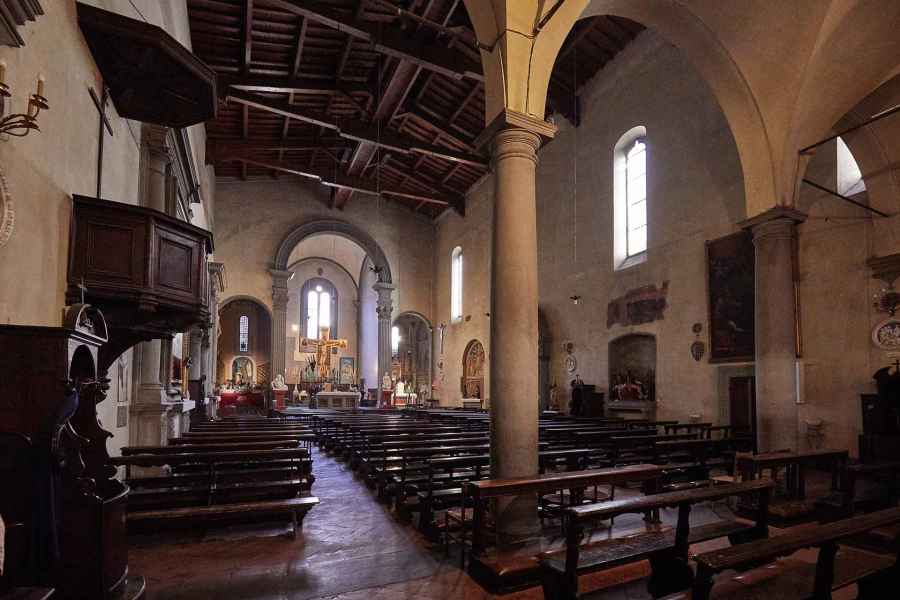 Interno della Chiesa di San Felice in Piazza, Firenze