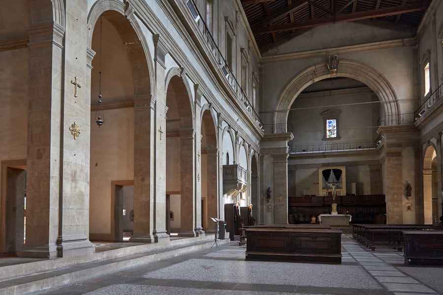 Interno della Chiesa di San Salvatore al Monte, Firenze