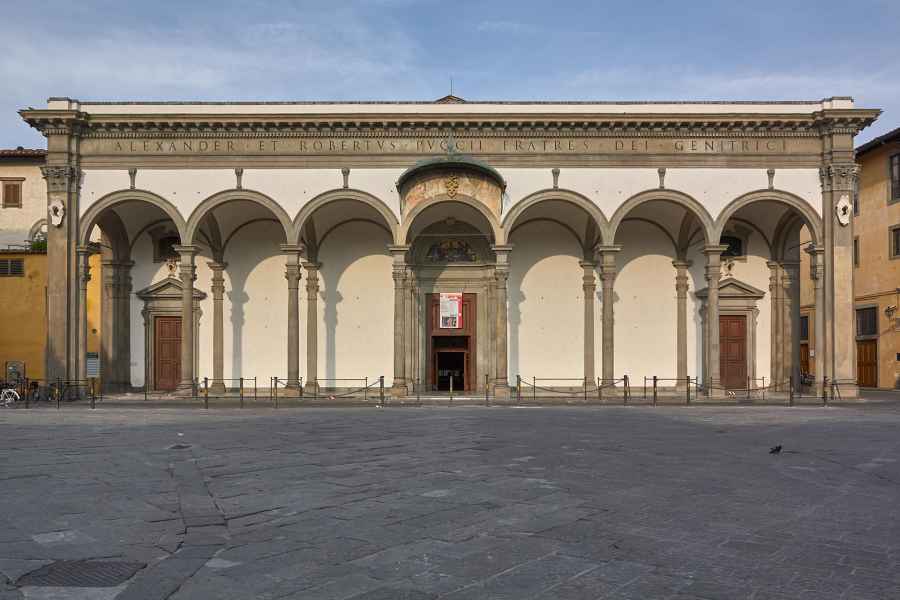 Facciata della Basilica della Santissima Annunziata, Firenze