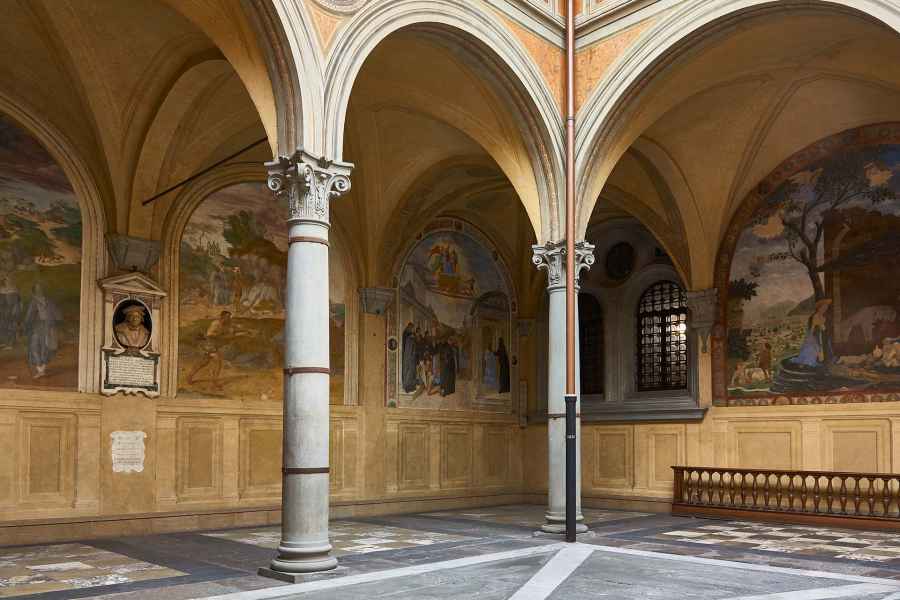 Chiostro dei Voti, Santissima Annunziata, Firenze