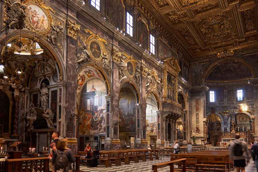 Interno della Basilica della Santissima Annunziata, Firenze