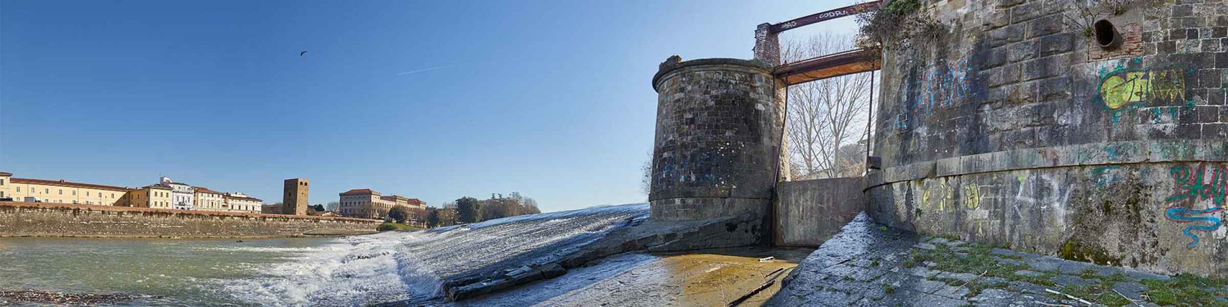 Pescaia di San Niccolò con le "Mulina", Firenze