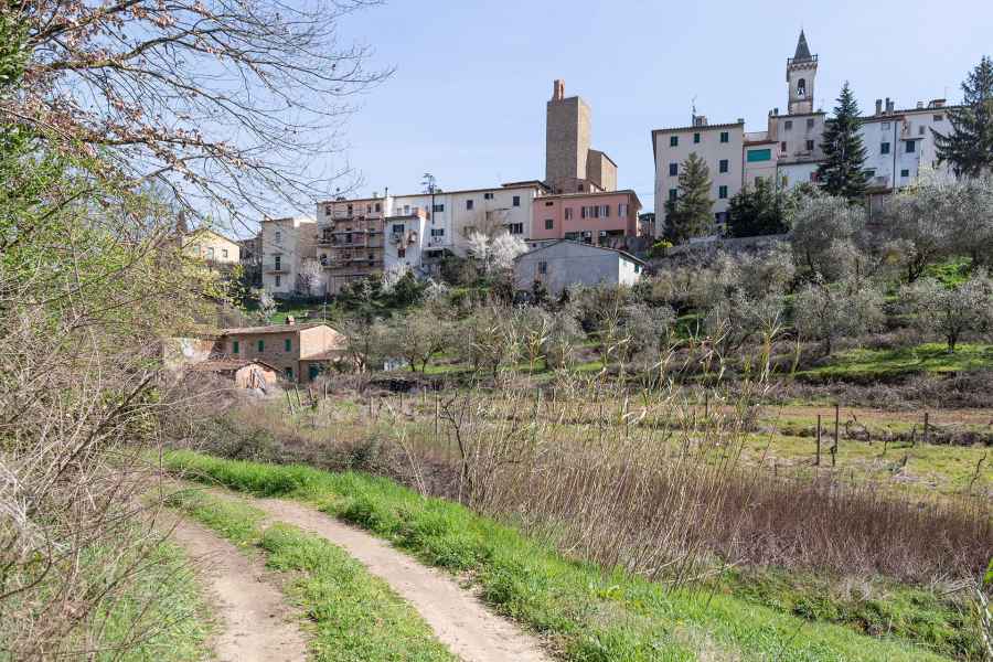 Vista del Mulino del Comune, Vinci