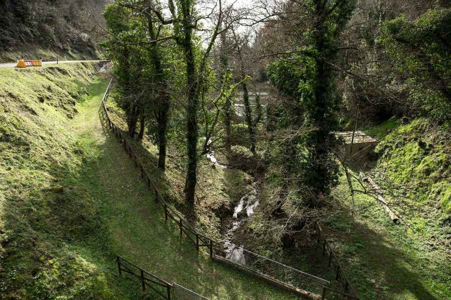  Vista del molino Bellocci (poi detto Lunardi), Vinci