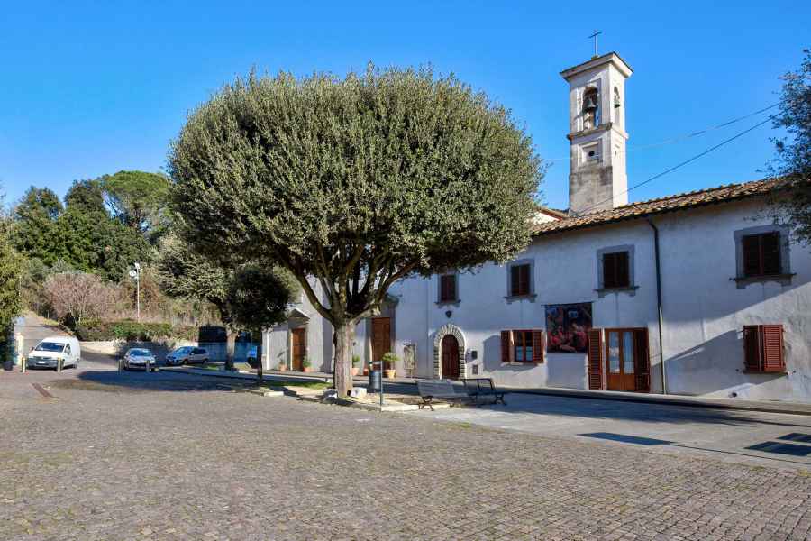 Facciata della Chiesa di Santa Maria a Limite, Capraia e Limite