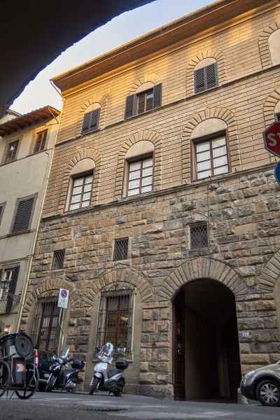 Facciata di Palazzo Benci in via de