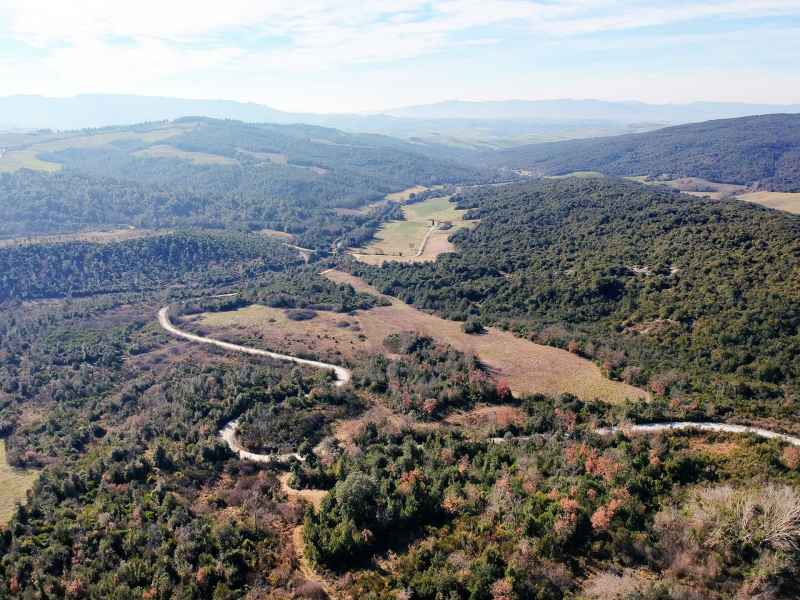 Vista di Bagni di Mommialla, Gambassi Terme