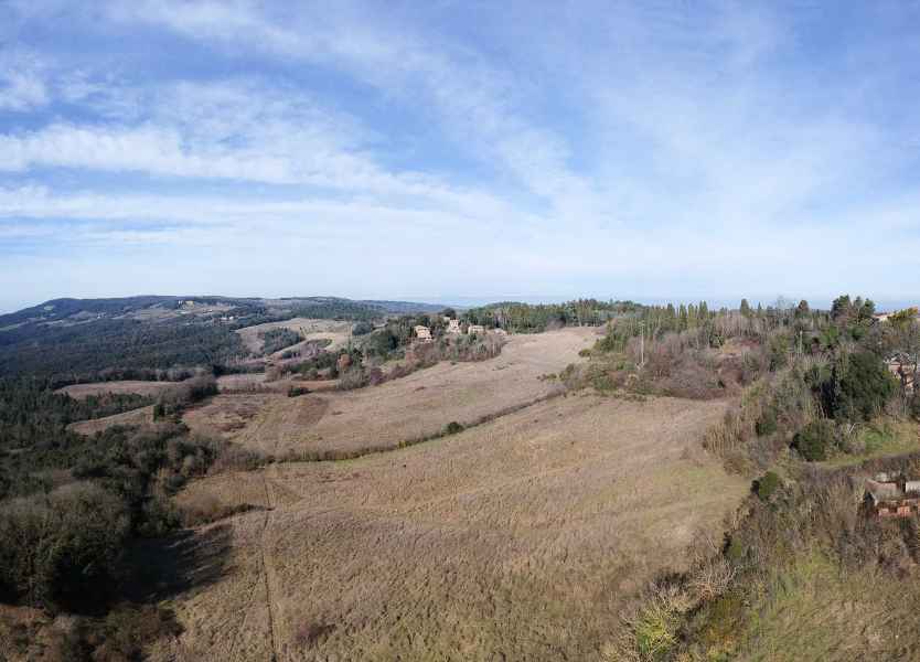 Vista di Camporbiano, Gambassi Terme