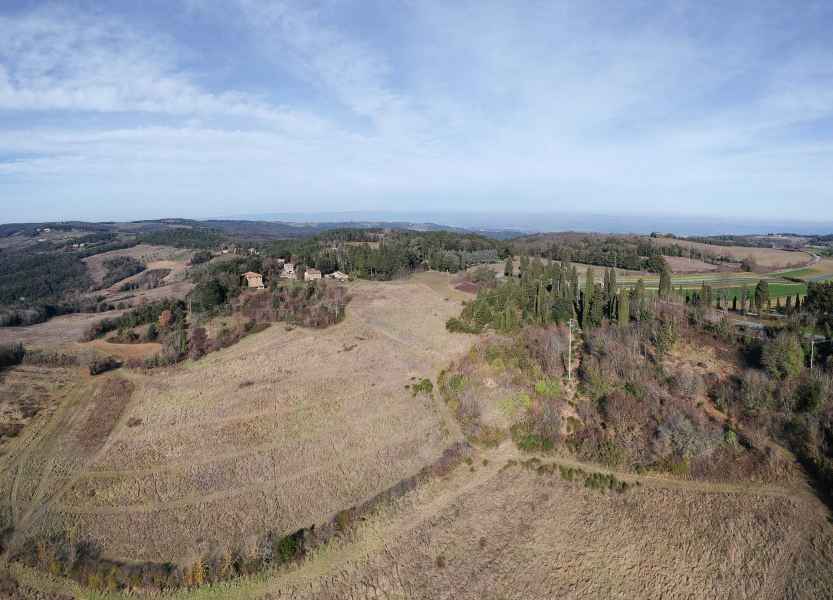 Vista di Camporbiano, Gambassi Terme