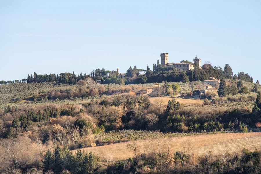 Panoramic view of Montespertoli