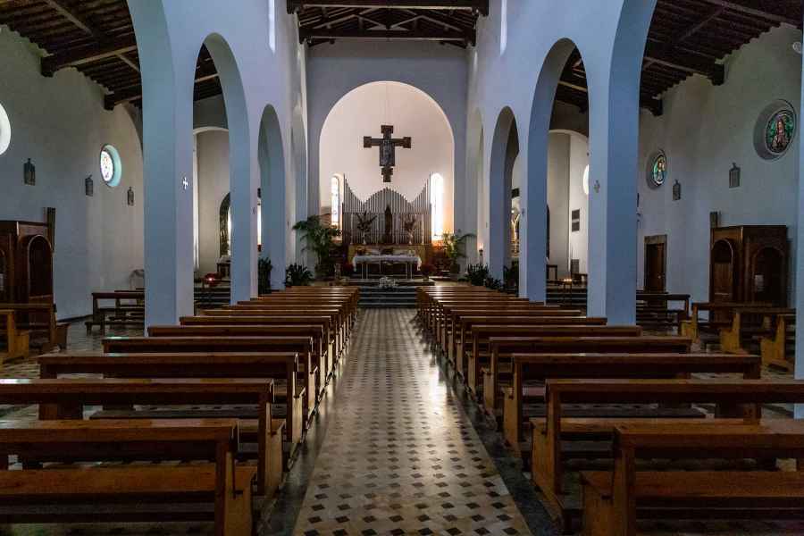 Interior of the church of Sant