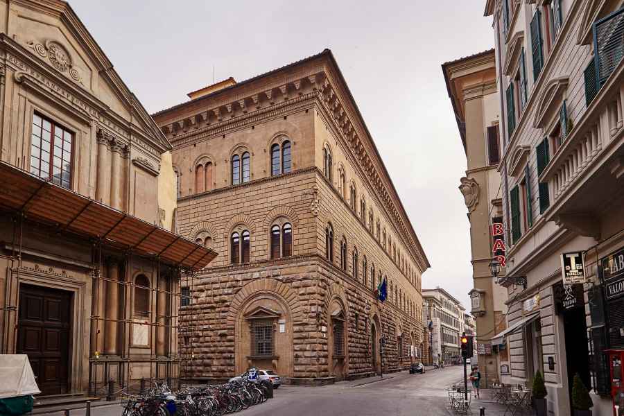 Façade of the Palazzo Medici Riccardi, Florence