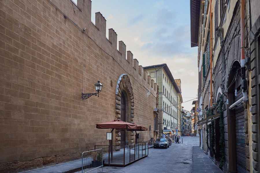 Back entrance of Palazzo Medici Riccardi, Florence