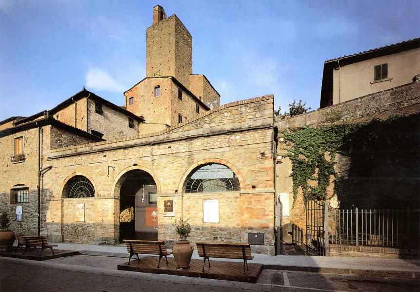 Exterior of the Museo Ideale Leonardo da Vinci
