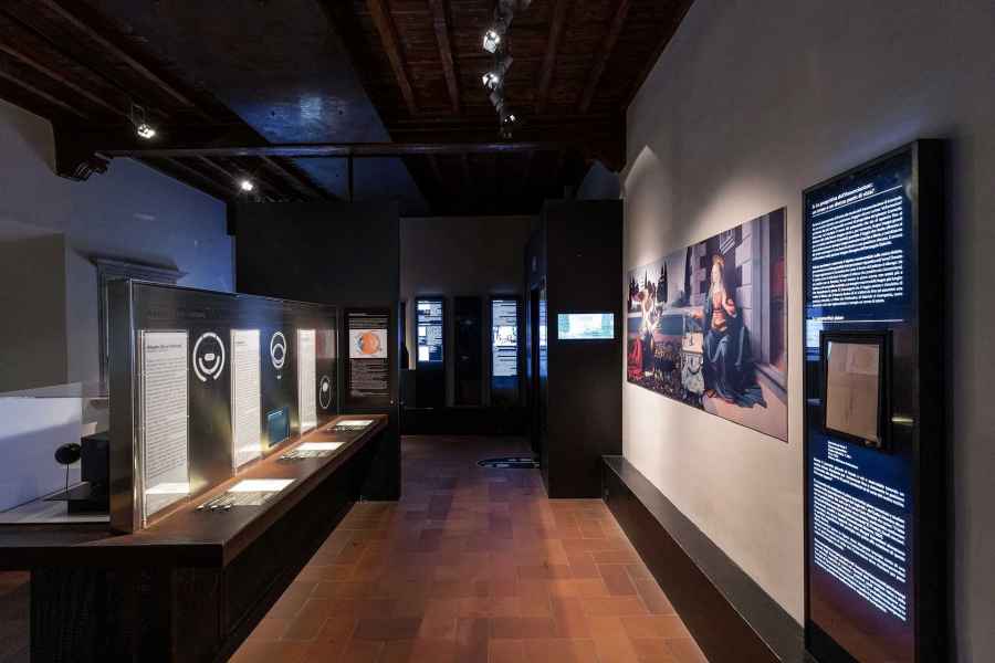 Interior of the Museo Leonardiano, Vinci