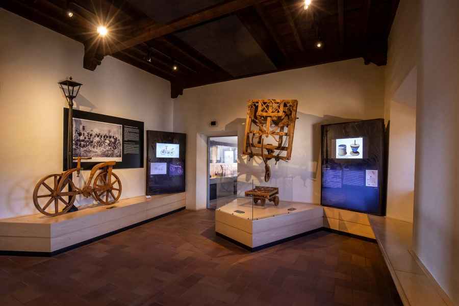 Interior of the Museo Leonardiano, Vinci