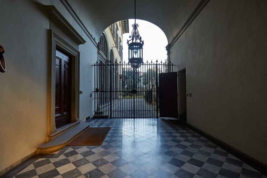 Entrance of Palazzo Pandolfini, Florence