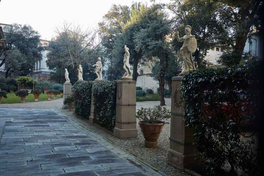 Courtyard of Palazzo Pandolfini, Florence