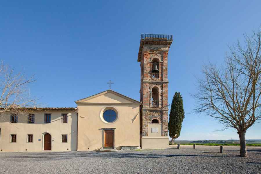 Façade of the church of San Bartolomeo a Streda, Vinci