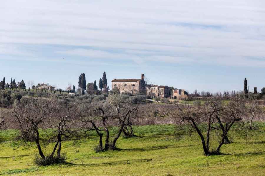 View of the church of San Donato in Greti, Vinci